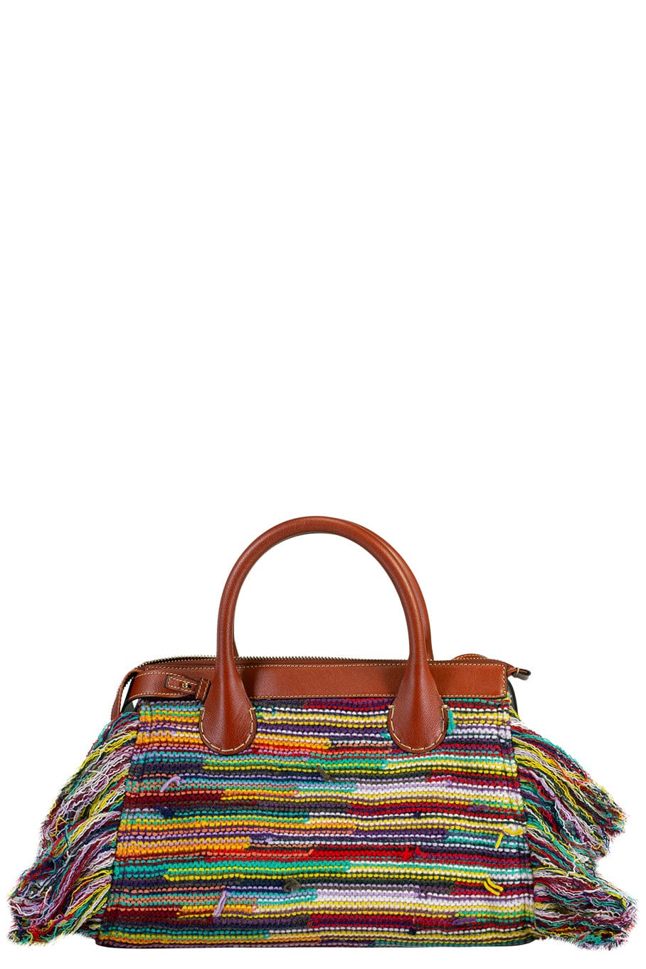 CHLOÉ-Edith Top Handle Bag - Multi-MULTI