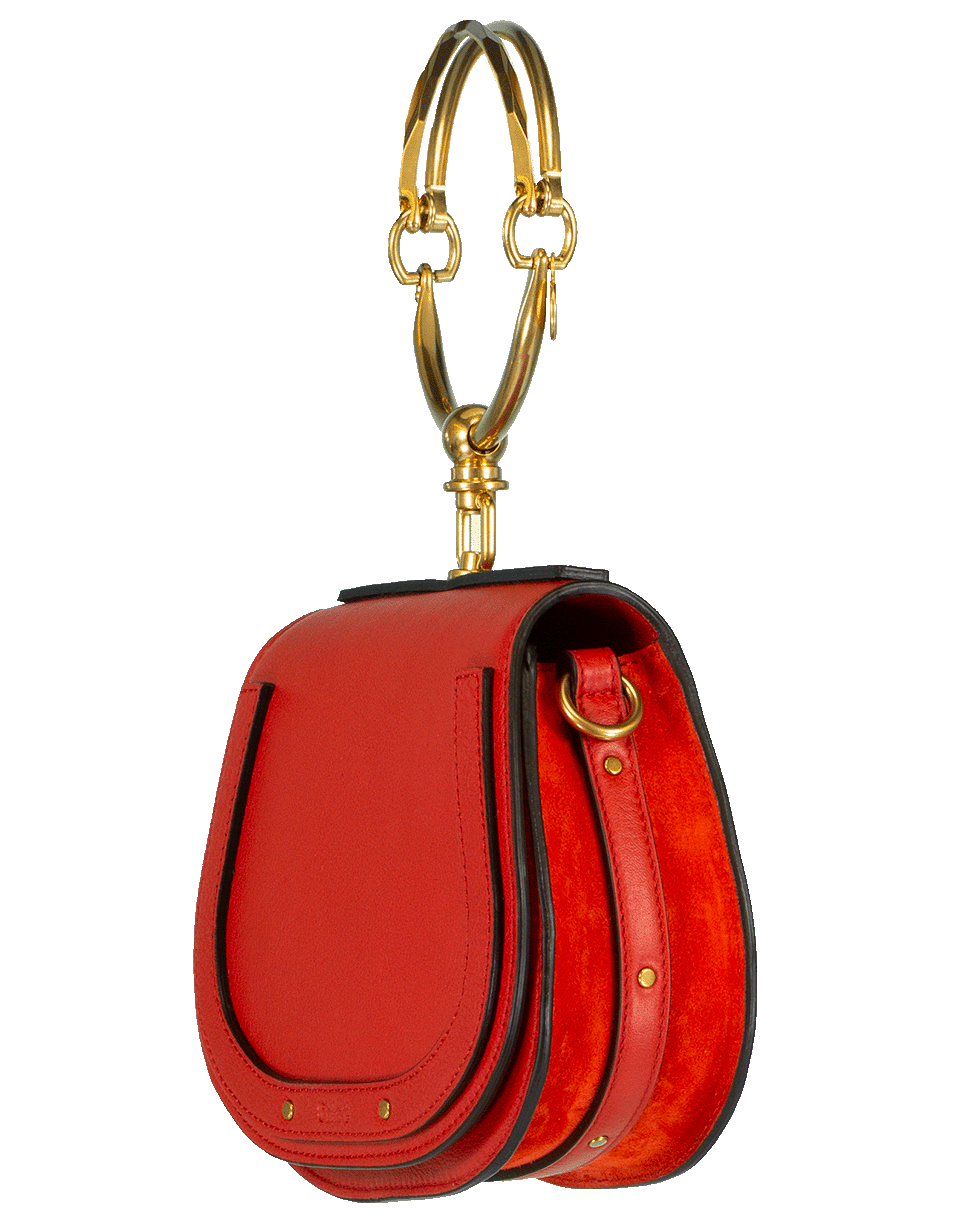 CHLOÉ-Nile Smooth Calfskin Bag-PLAIDRED