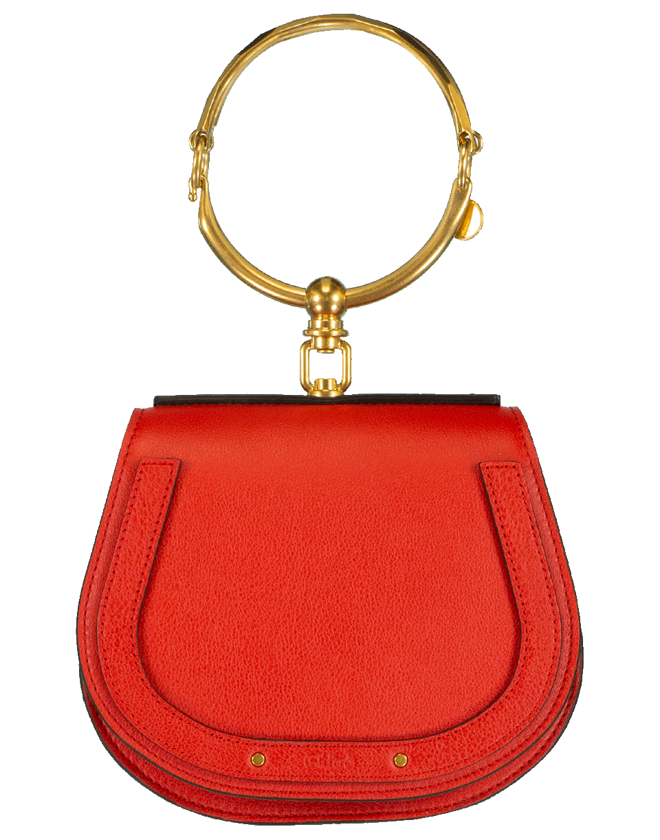 CHLOÉ-Nile Smooth Calfskin Bag-PLAIDRED