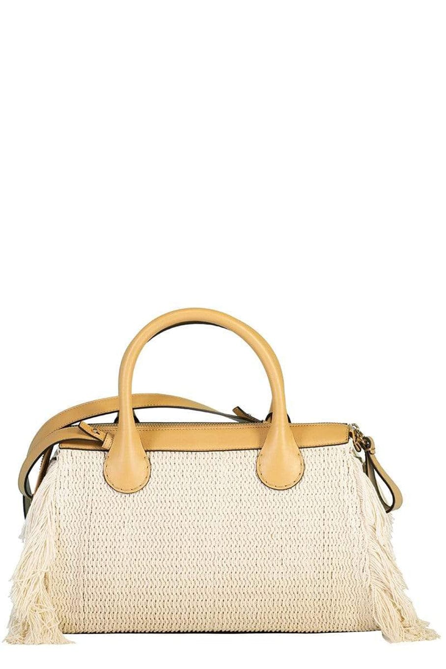 CHLOÉ-Edith Top Handle Bag - Tan-TAN