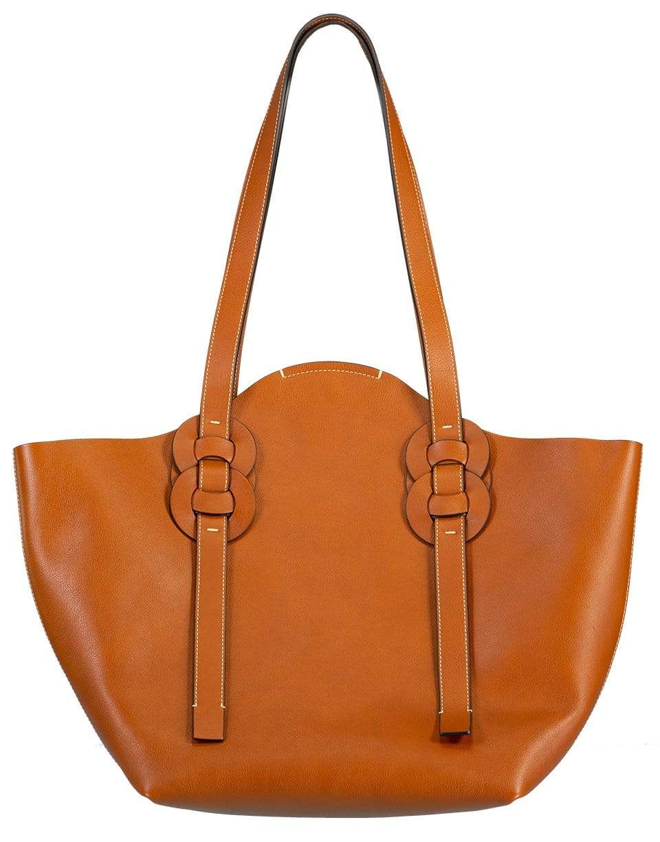 CHLOÉ-Darryl Tote Bag-CARAMEL