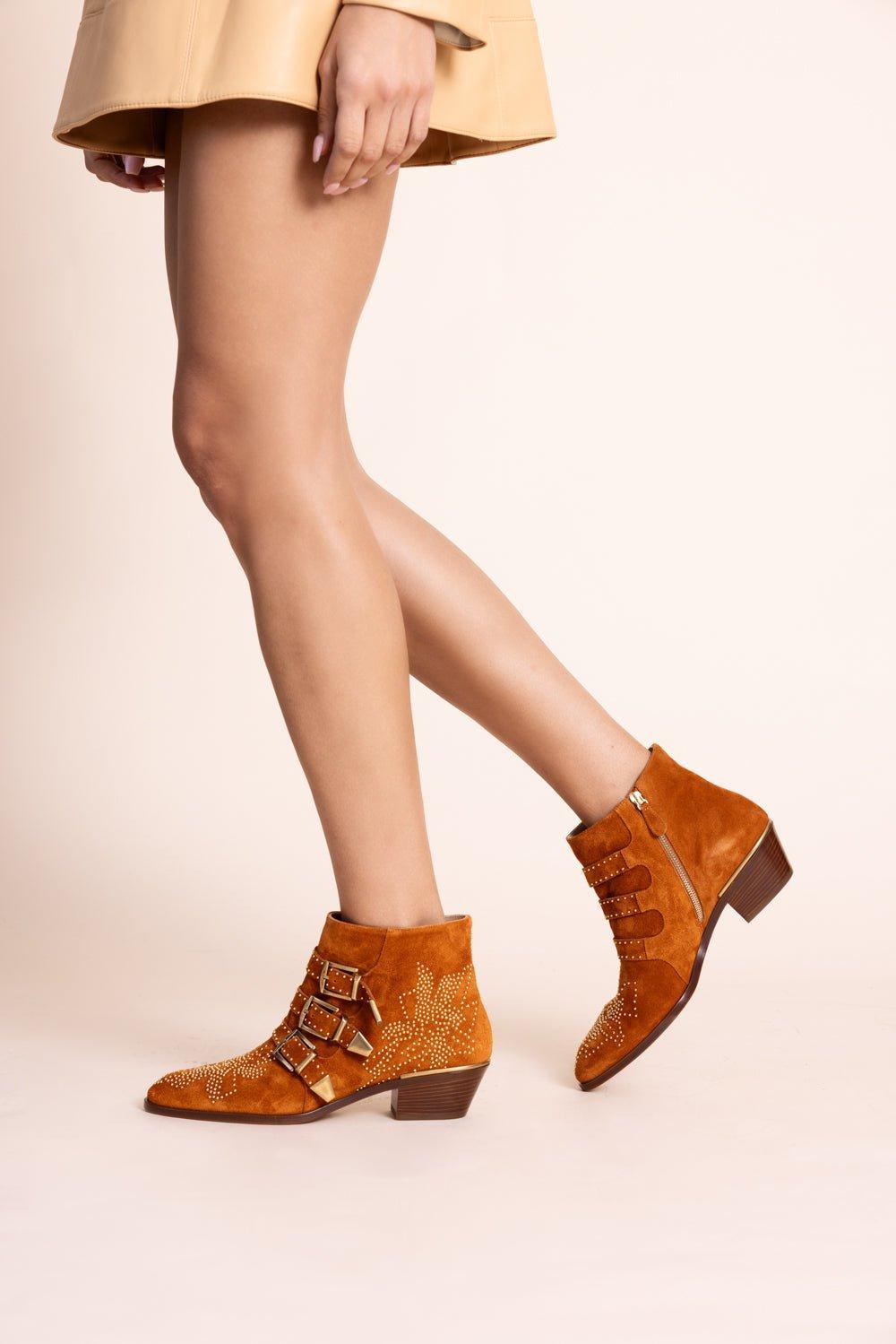 CHLOÉ-Susanna Short Boot-