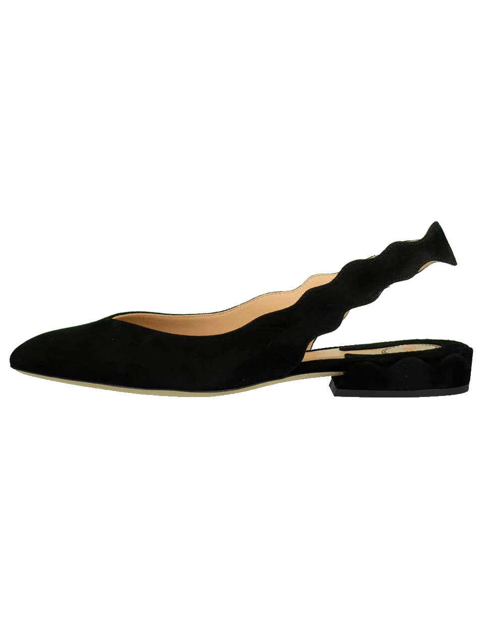 CHLOÉ-Laurena Suede Slingback-