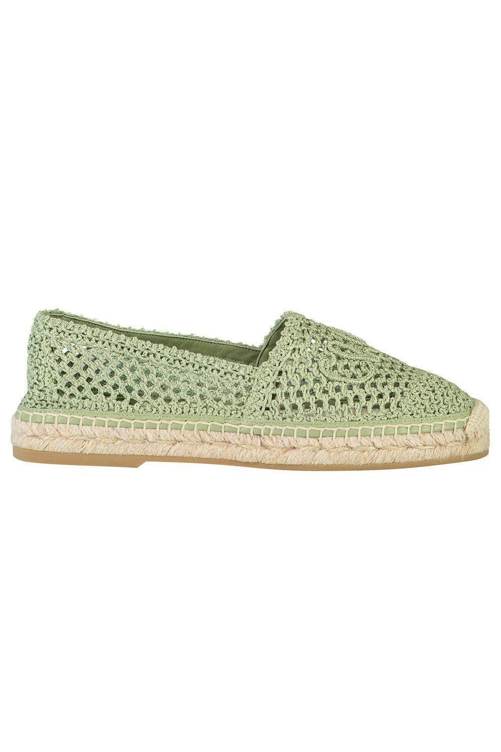 Isla Woven Shoe-MINT-37-SHOEFLAT SHOE-CHLOÉ