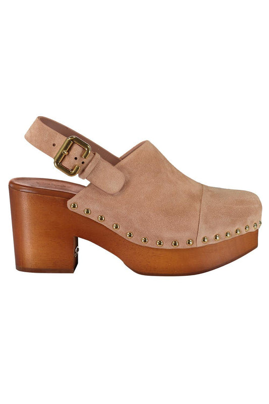 Jeanette Wedge Clog-PINK-36-SHOEMULE-CHLOÉ