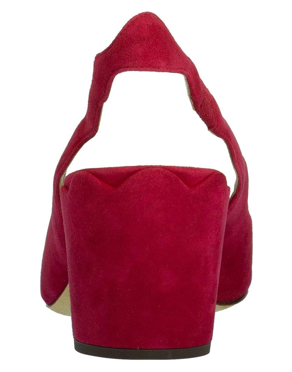 CHLOÉ-Raspberry Laurena Slingback-