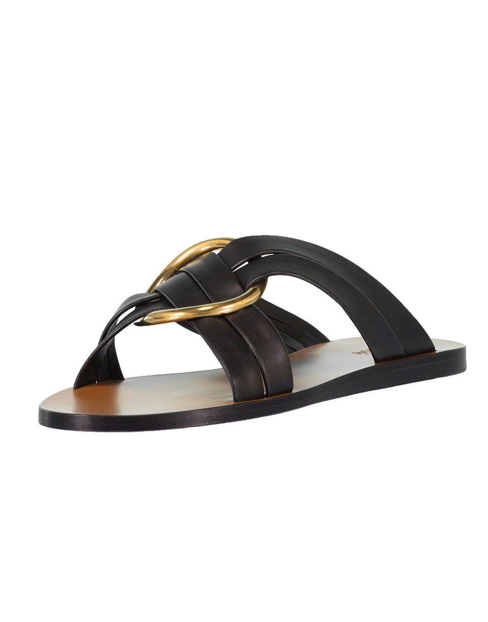 CHLOÉ-Leather Sandal-