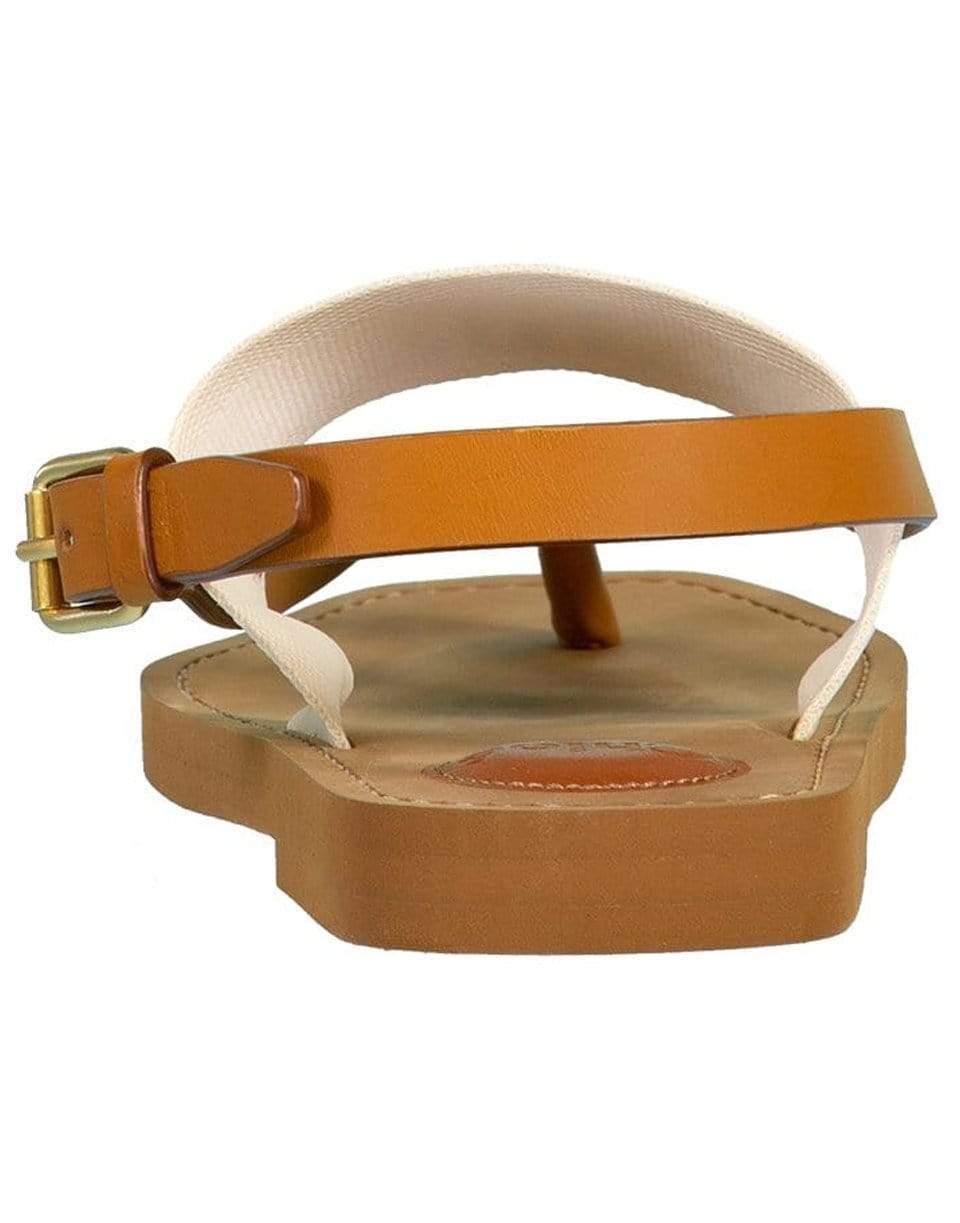 CHLOÉ-Woody Back Strap Flat Sandals-