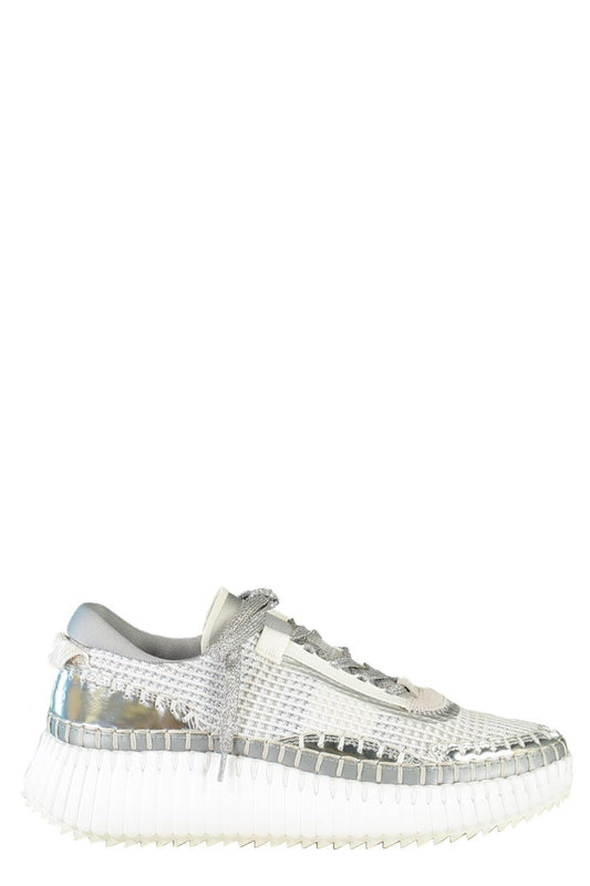 Nama Sneaker - Silver Grey-GREY-36-SHOESNEAKER-CHLOÉ