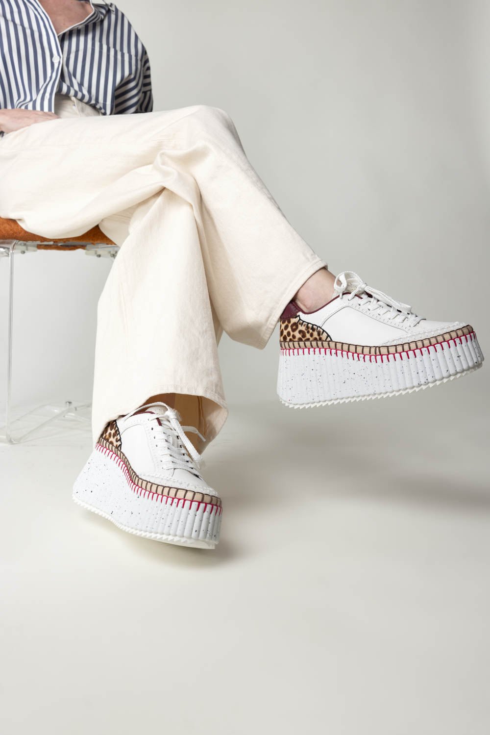 CHLOÉ-Nama Platform Sneaker-