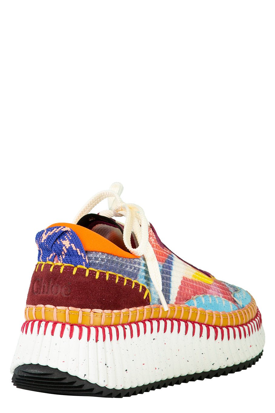 CHLOÉ-Nama Sneaker - Multi Red-