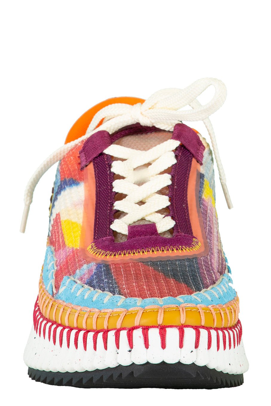 CHLOÉ-Nama Sneaker - Multi Red-
