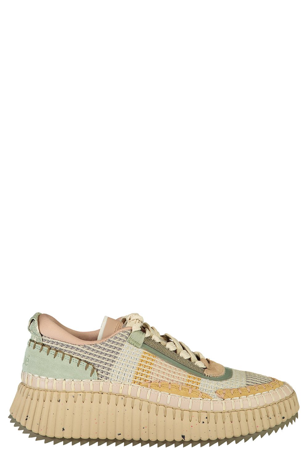 CHLOÉ-Nama Sneaker - Milky Mint-