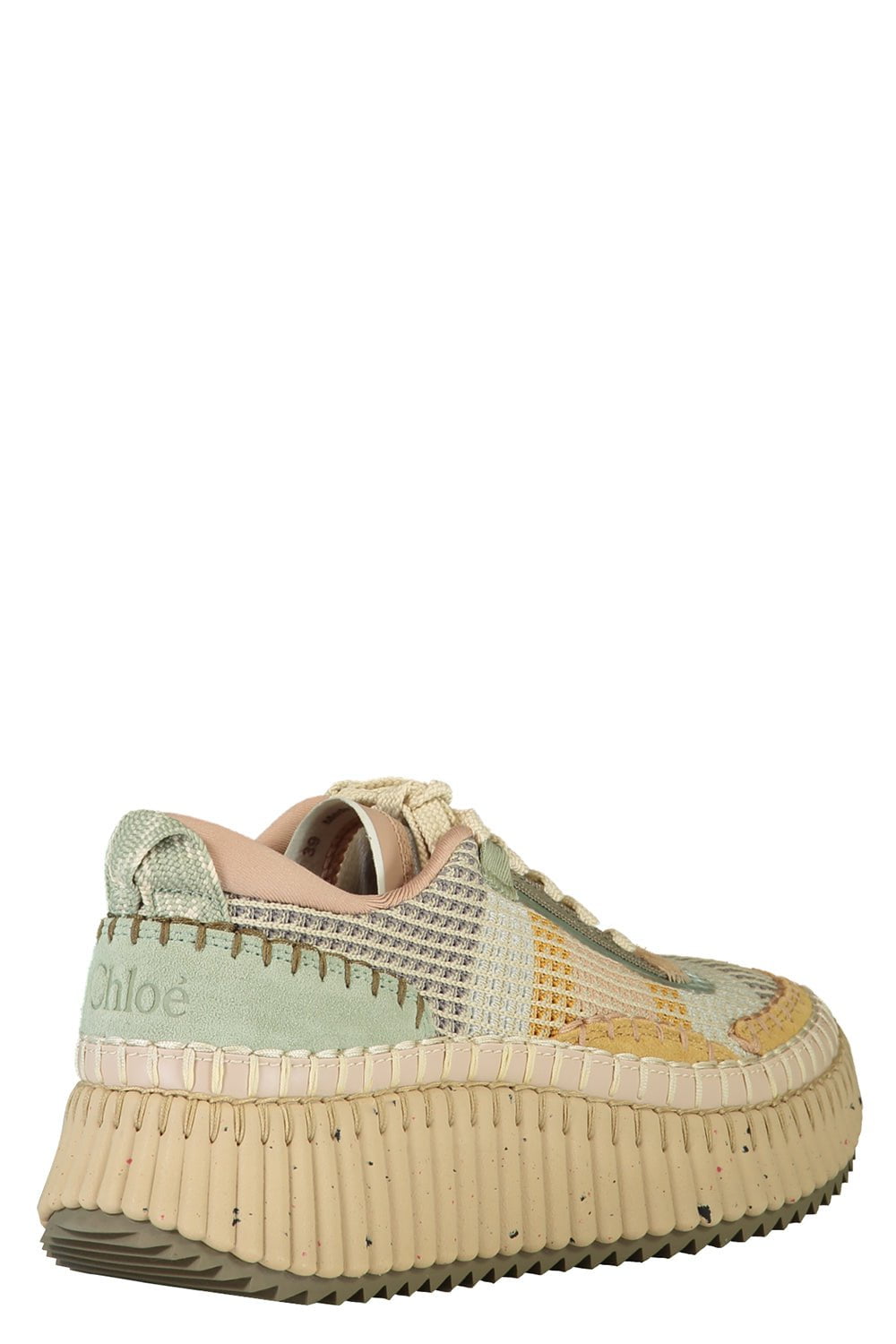 CHLOÉ-Nama Sneaker - Milky Mint-