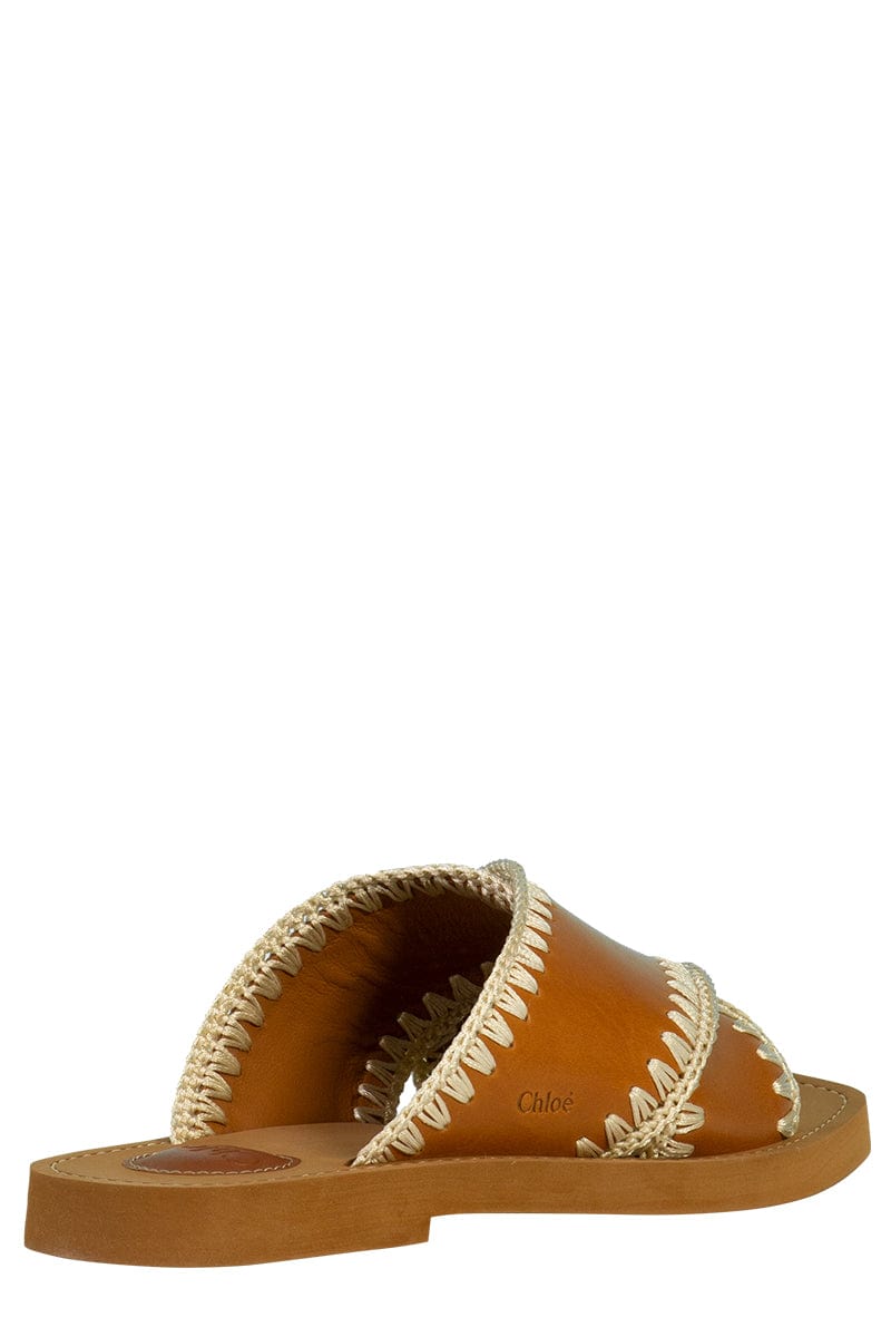 CHLOÉ-Woody Sandal-