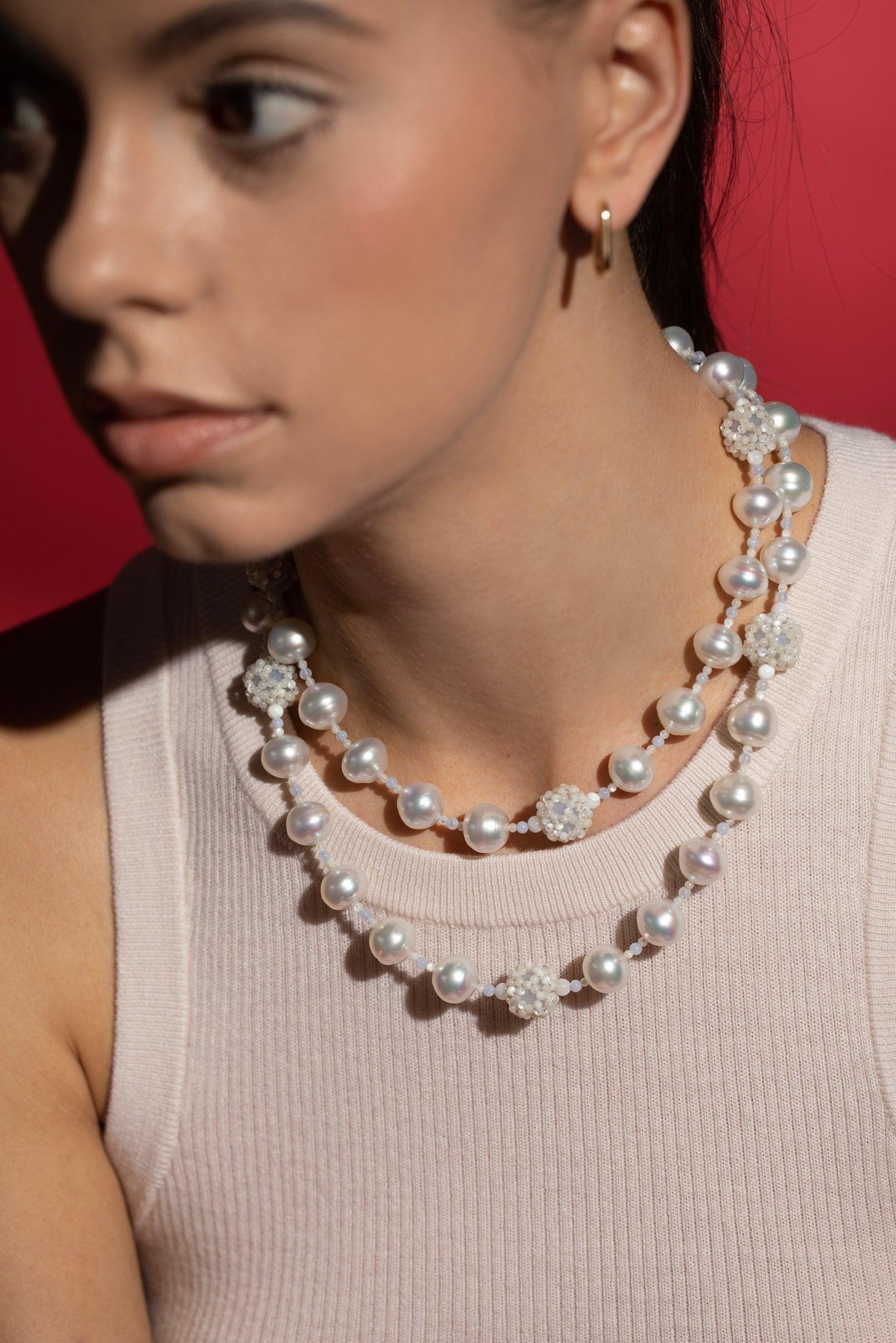 CHRIS DAVIES-South Sea Pearl Necklace-WHITE GOLD