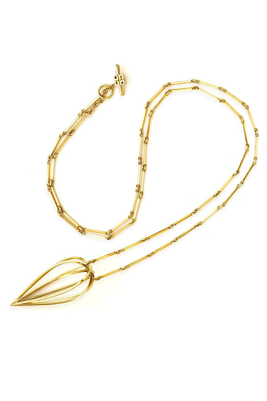 CHRIS DAVIES-Vaulted Chain-YELLOW GOLD