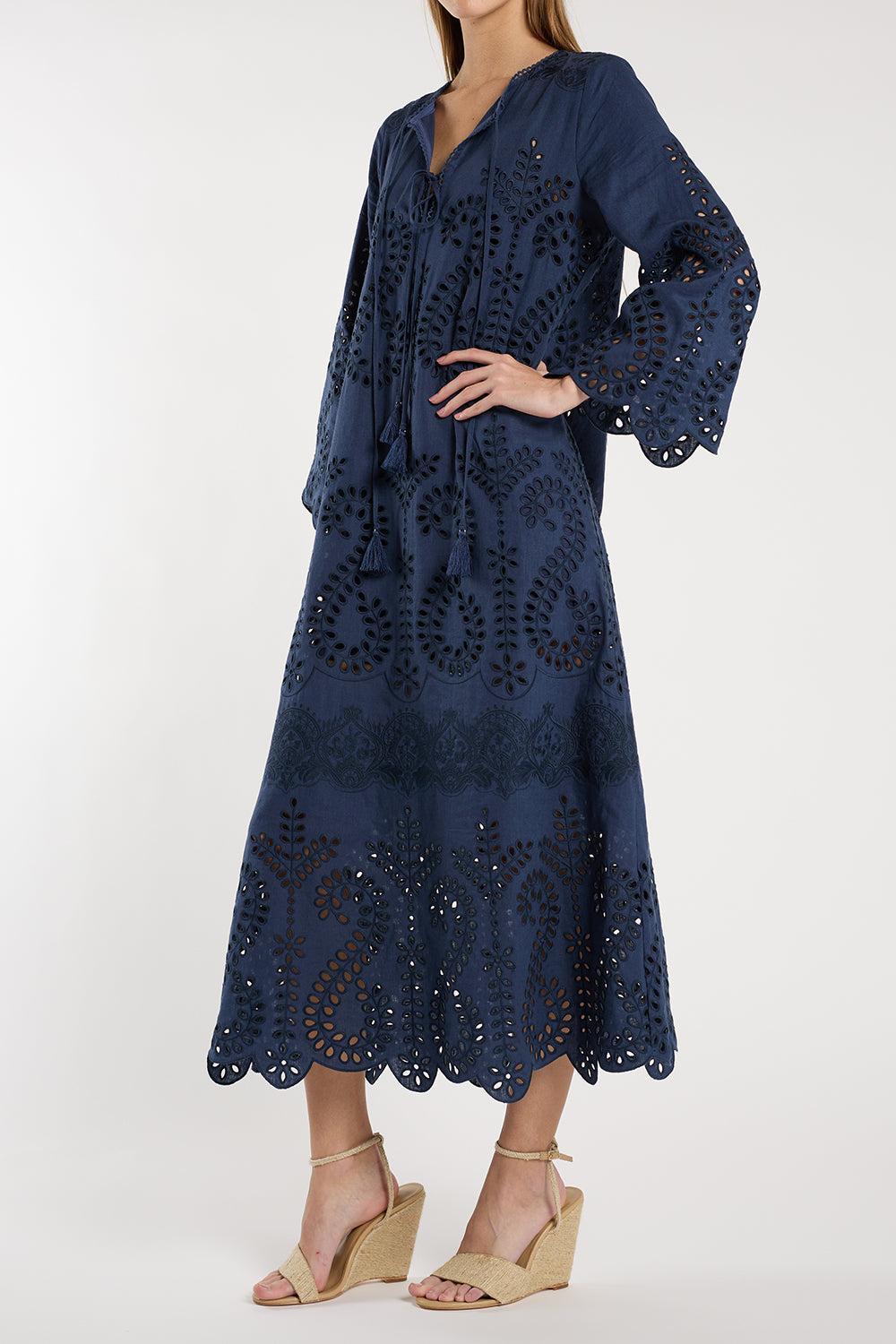  Norah Dress-BLUE-XS-CLOTHINGDRESSCASUAL-CHRISTY LYNN 