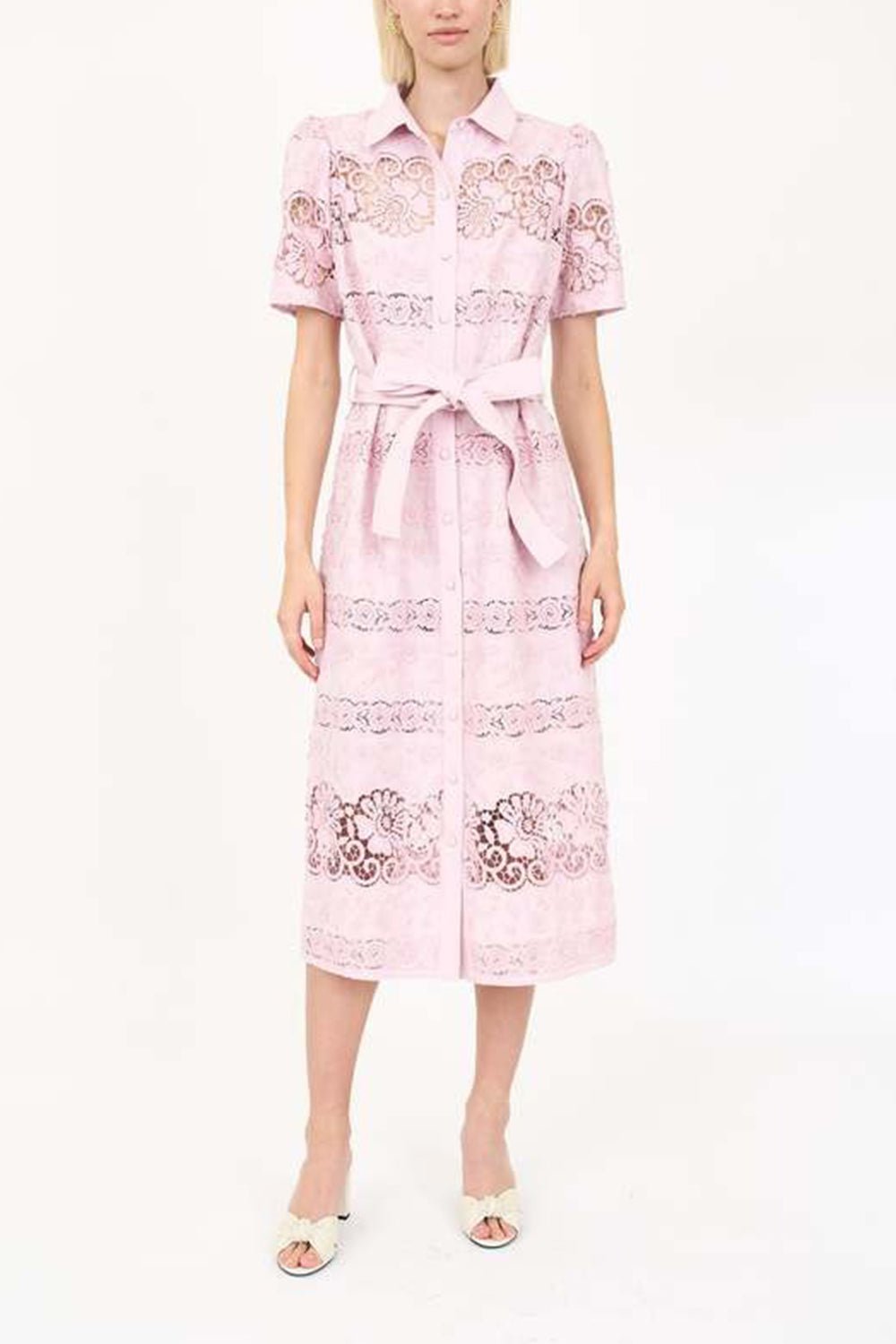 CHRISTY LYNN-Penelope Dress - Blush-
