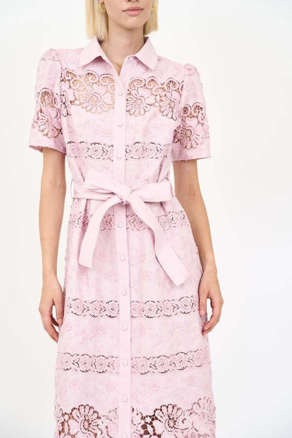 CHRISTY LYNN-Penelope Dress - Blush-