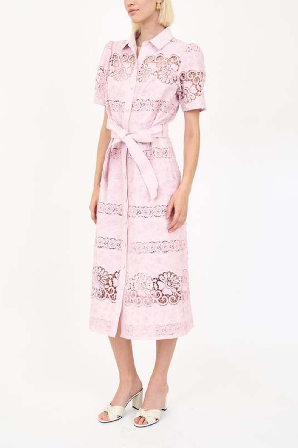 CHRISTY LYNN-Penelope Dress - Blush-