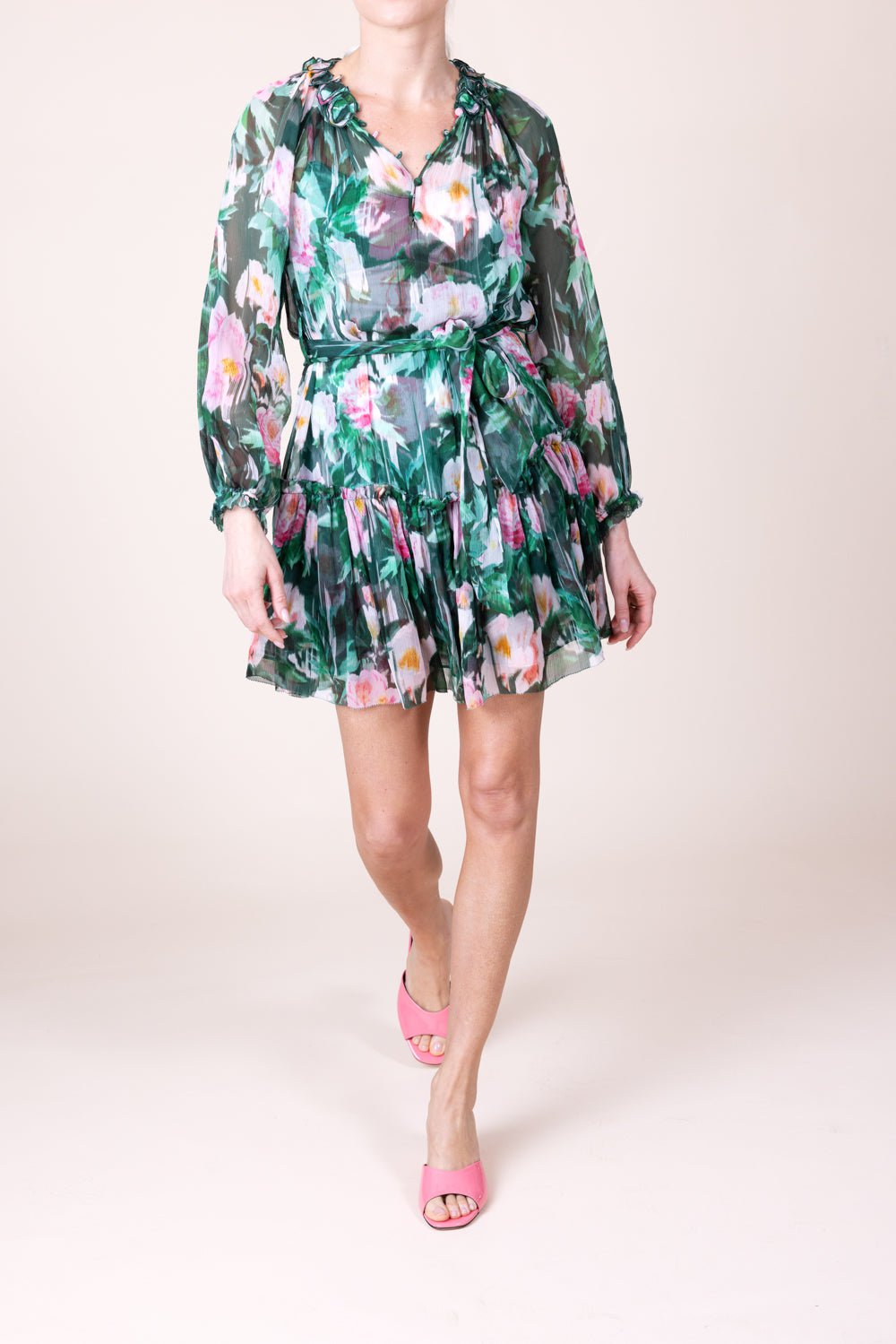 CHRISTY LYNN-Jenny Dress - Camellia Garden-