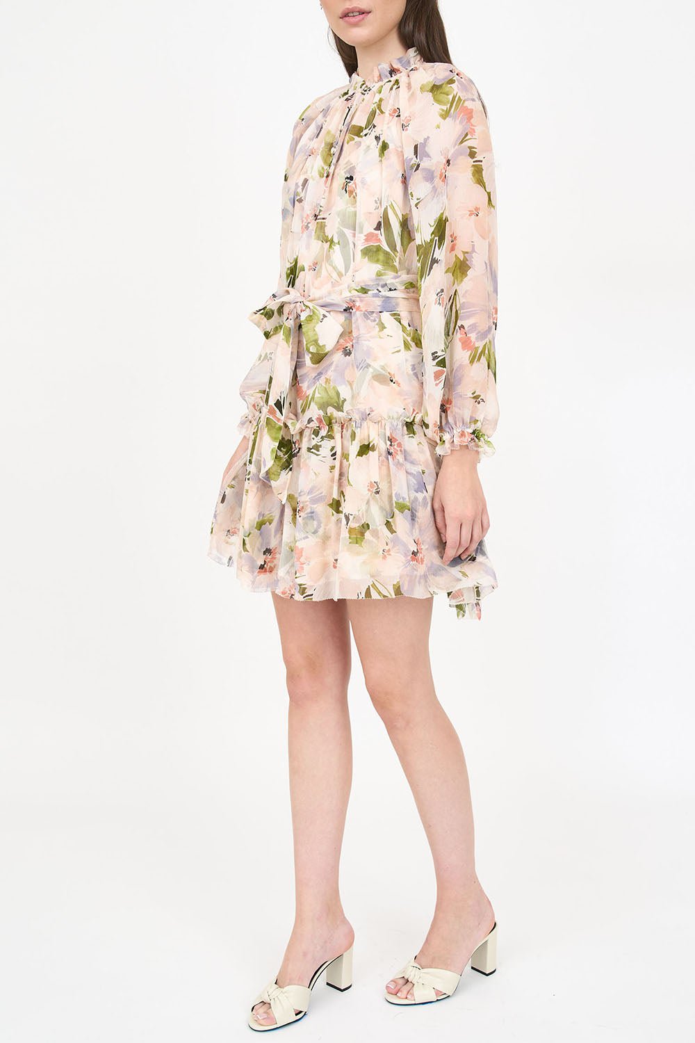 CHRISTY LYNN-Jenny Dress - Lilac Floral-