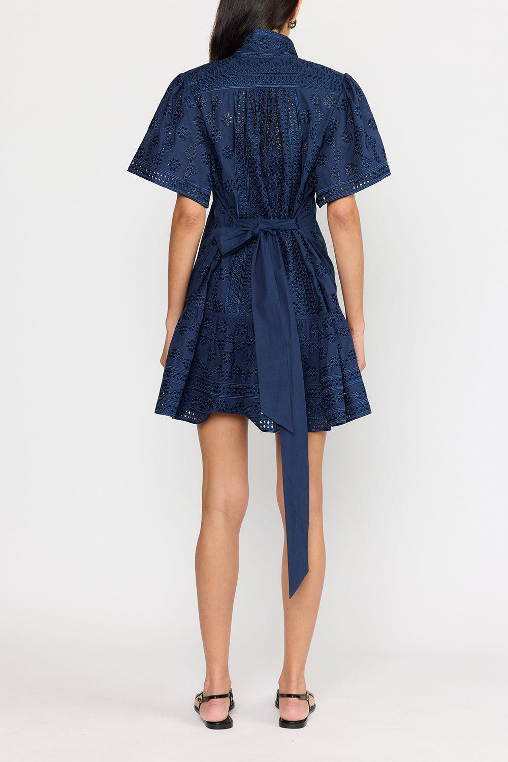 Drew Dress-NAVY-XS-CLOTHINGDRESSCASUAL-CHRISTY LYNN