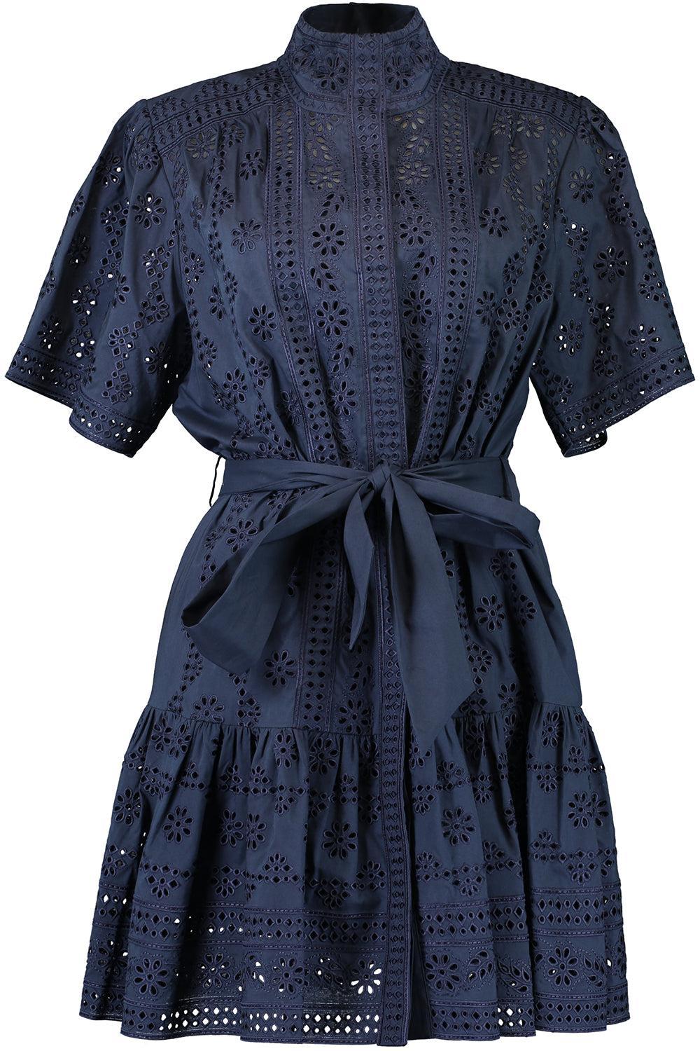 Drew Dress-NAVY-XS-CLOTHINGDRESSCASUAL-CHRISTY LYNN