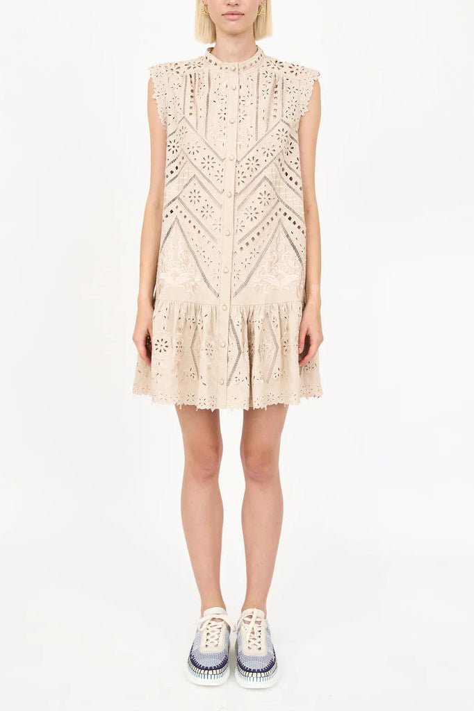 CHRISTY LYNN-Lucie Dress - Tan-