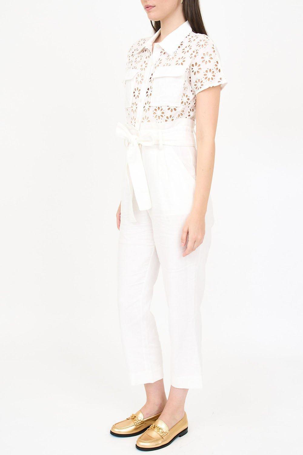 CHRISTY LYNN-Chase Jumpsuit - White-