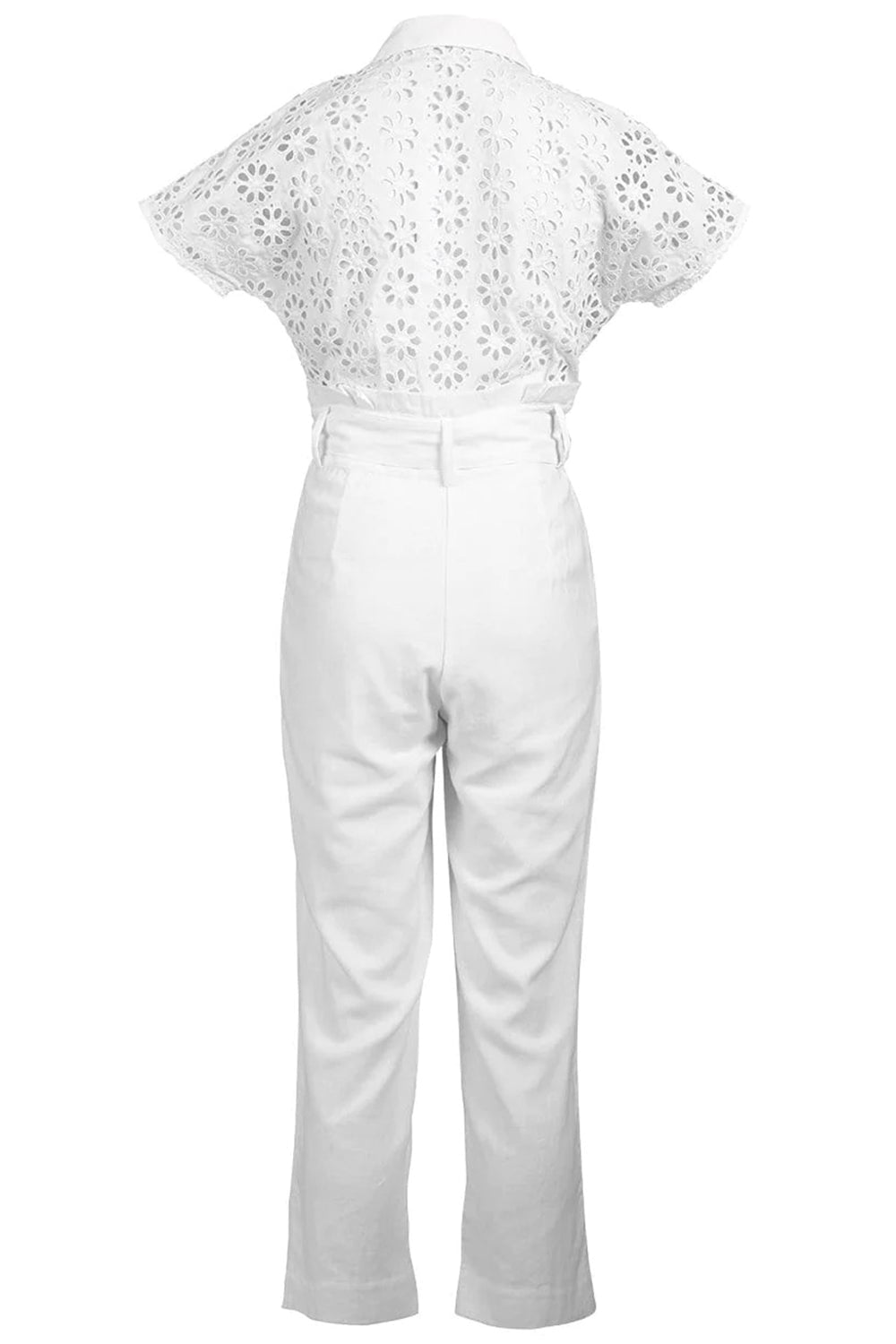 CHRISTY LYNN-Chase Jumpsuit - White-