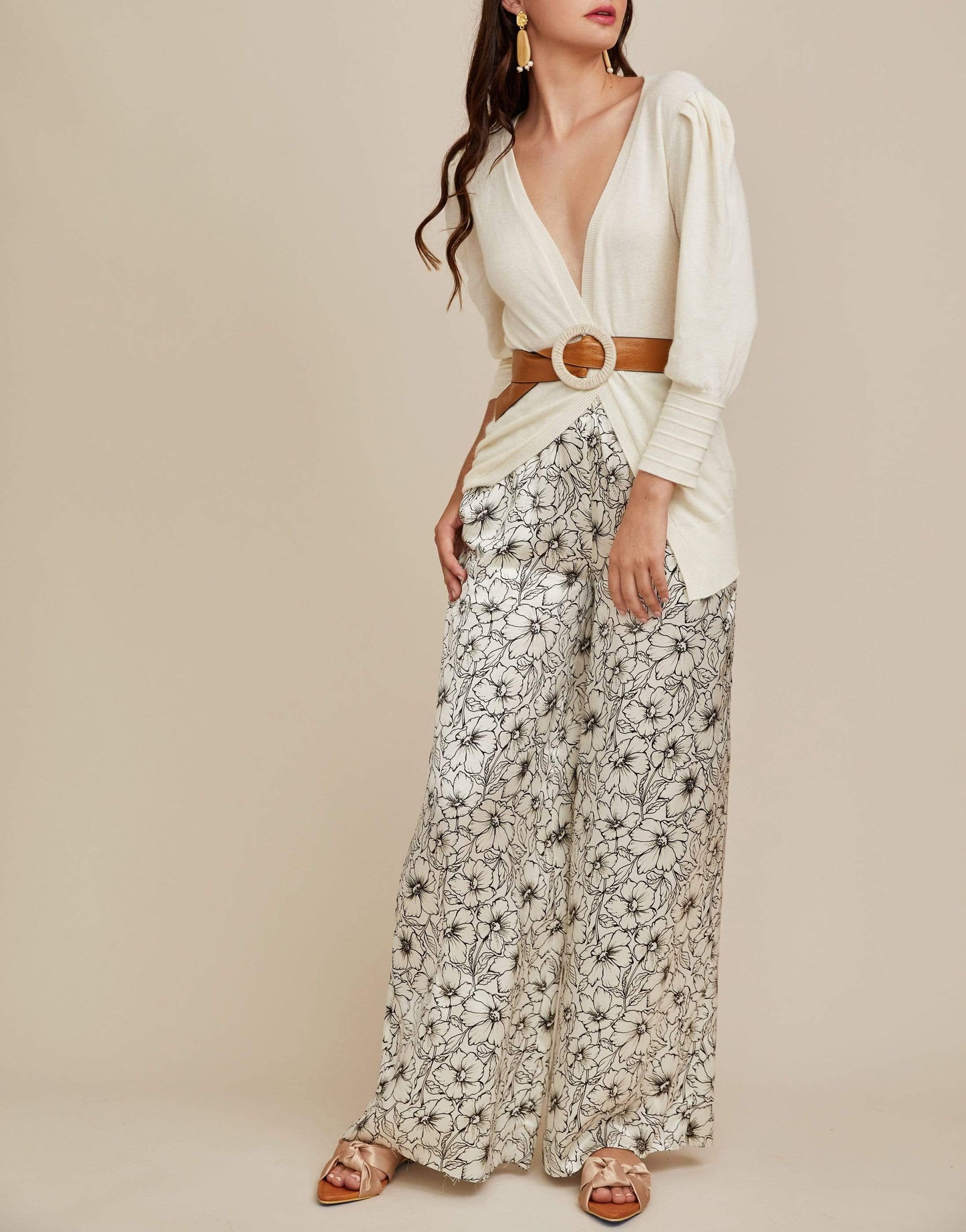 CHRISTY LYNN-Jade Pant - Etched Floral-