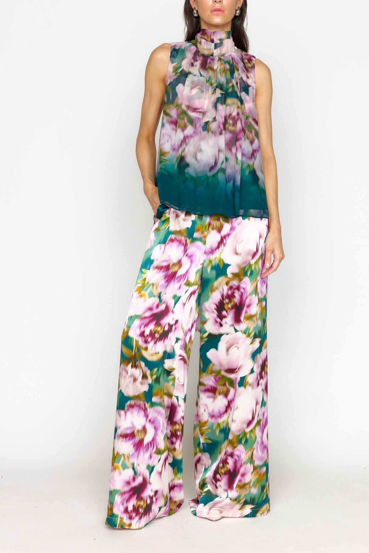 Marta Pant-PLUMBLSM-XS-CLOTHINGPANTWIDE LEG-CHRISTY LYNN