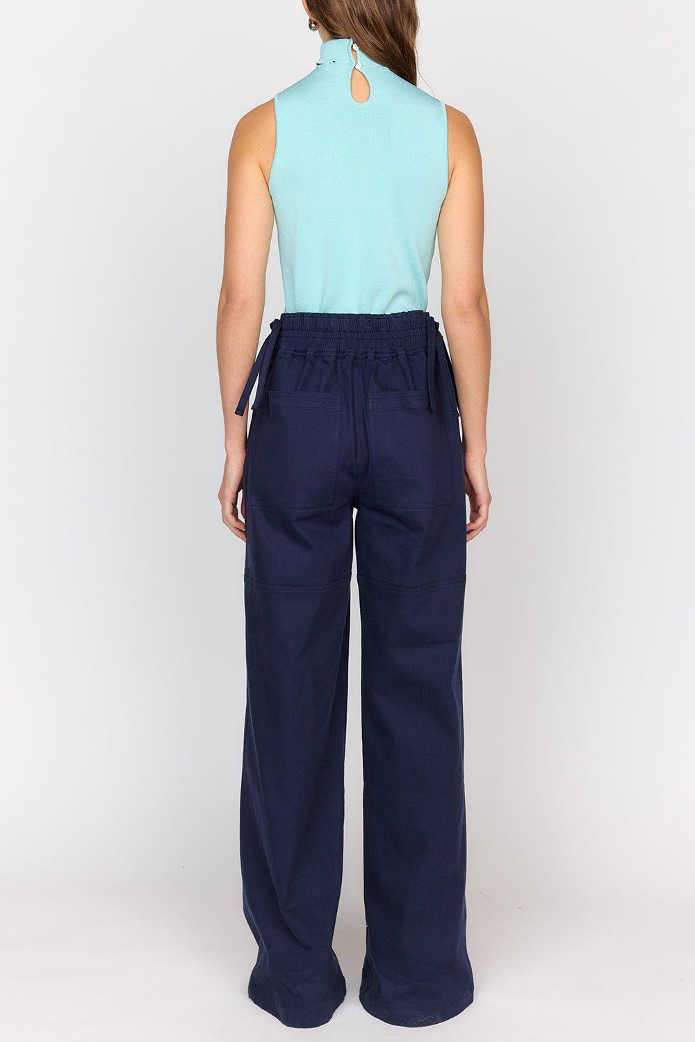 CHRISTY LYNN-ASPYN PANT - NAVY-