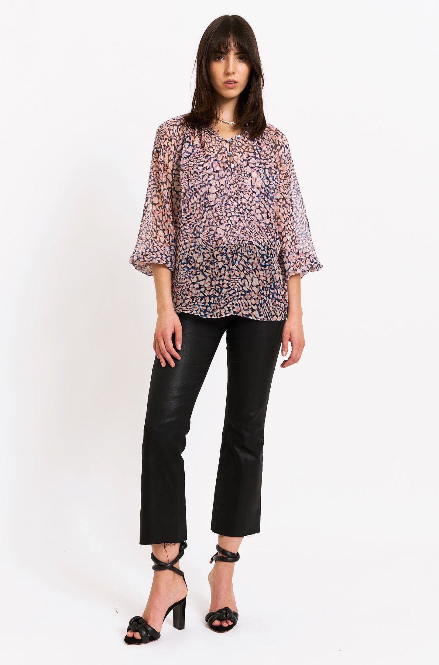 CHRISTY LYNN-Karla Blouse - Pink Panther-