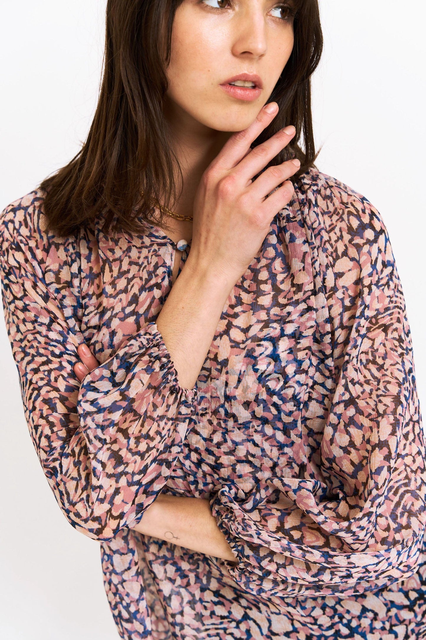 CHRISTY LYNN-Karla Blouse - Pink Panther-