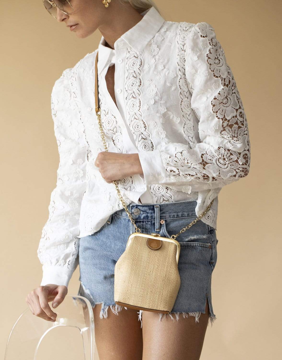 CHRISTY LYNN-Victoria Blouse - White Floral-