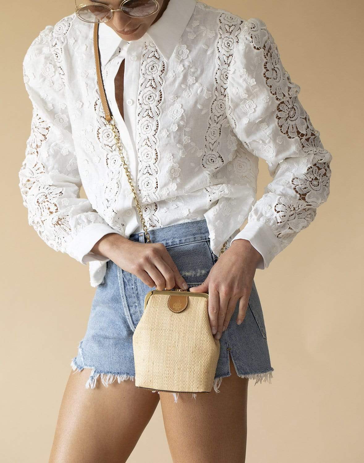 CHRISTY LYNN-Victoria Blouse - White Floral-