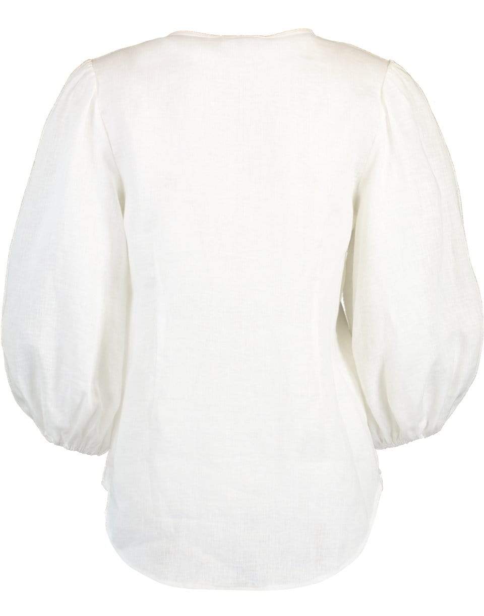 CHRISTY LYNN-Marie Top - White-