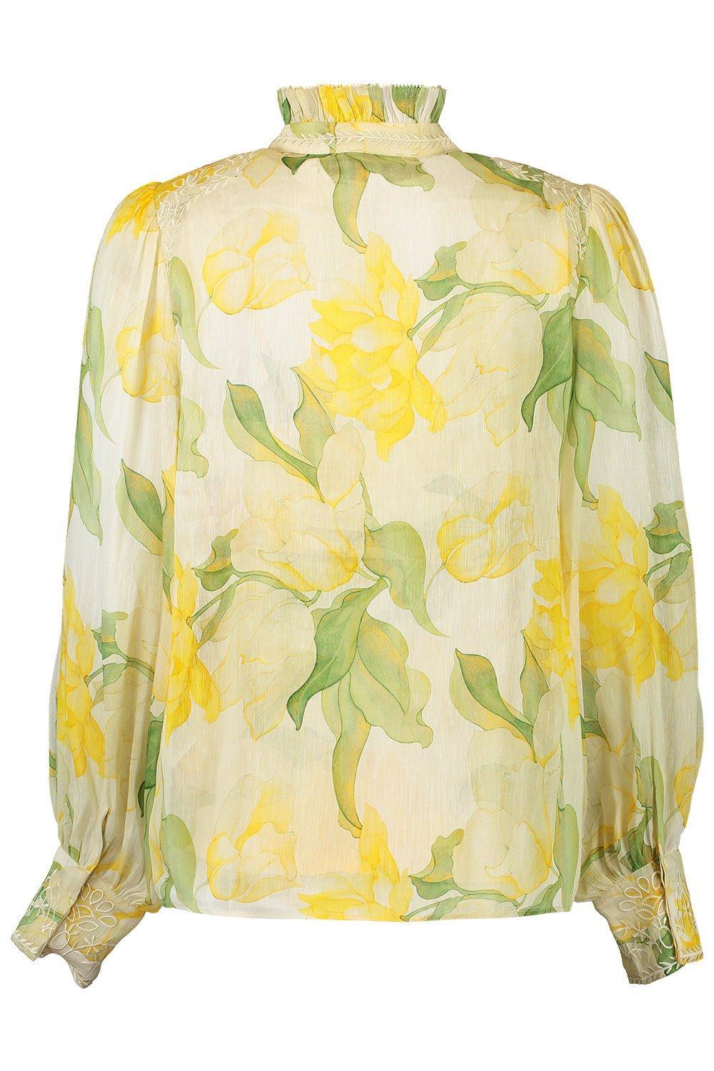 CHRISTY LYNN-Marley Top - Waterlily Yellow-