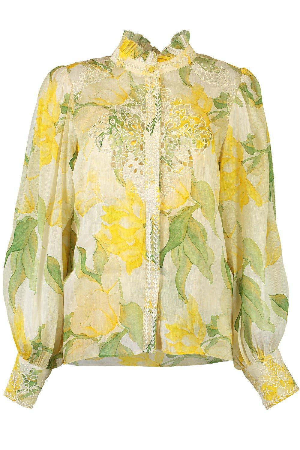 CHRISTY LYNN-Marley Top - Waterlily Yellow-