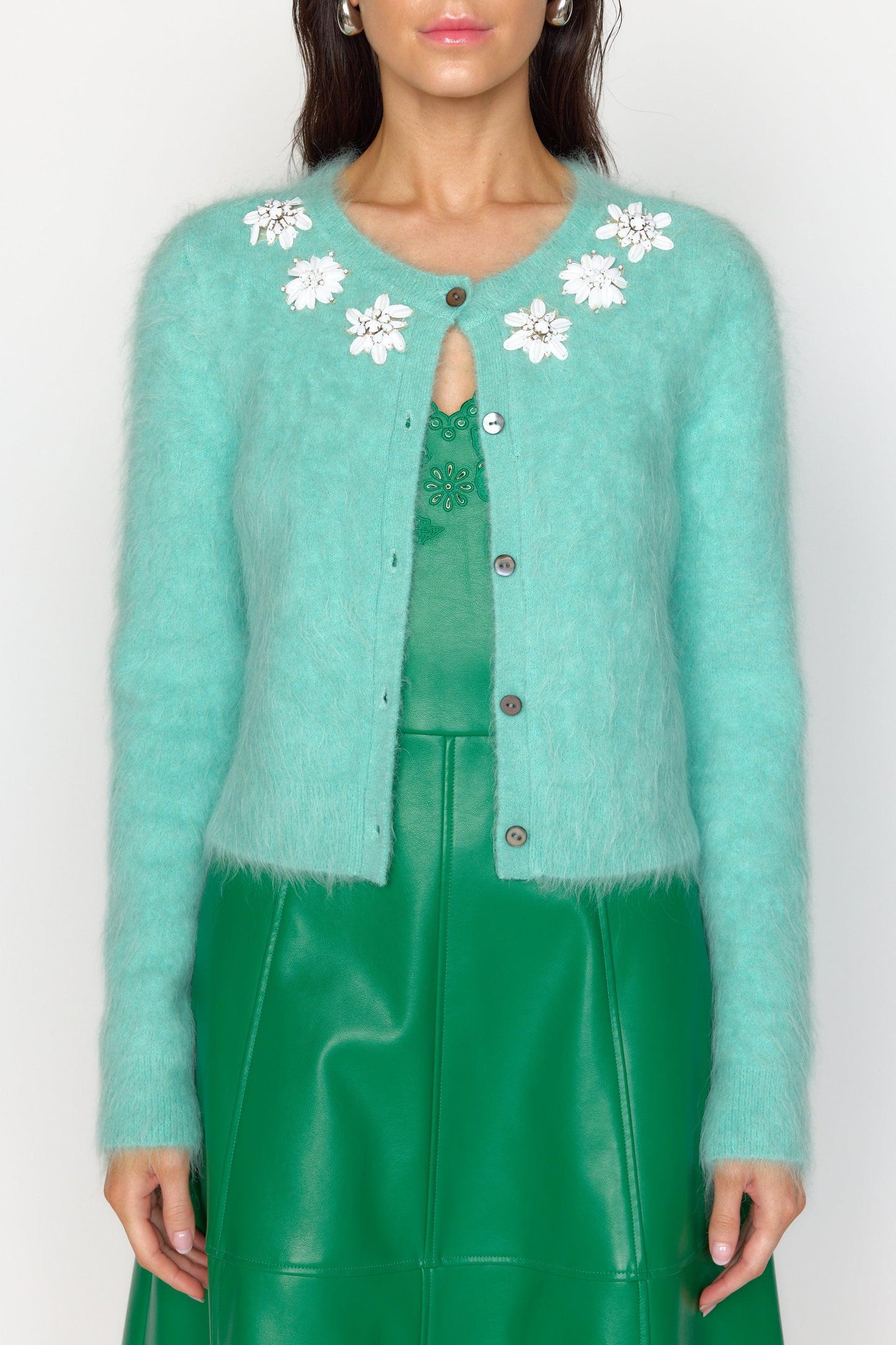 Mariana Cardigan - Mint-MINT-XS-CLOTHINGTOPCARDIGAN-CHRISTY LYNN
