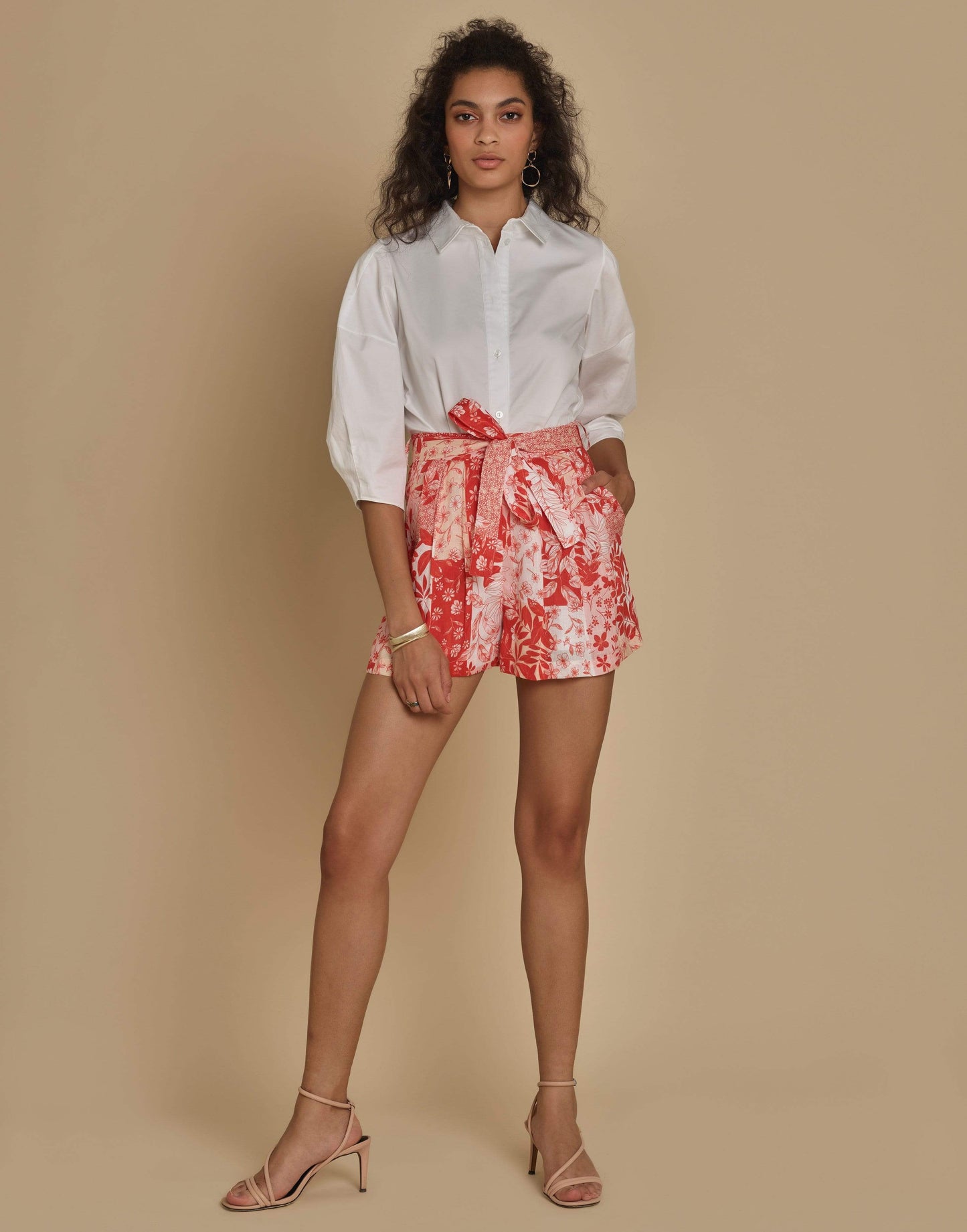 CHRISTY LYNN-Coco Blouse - White-WHITE