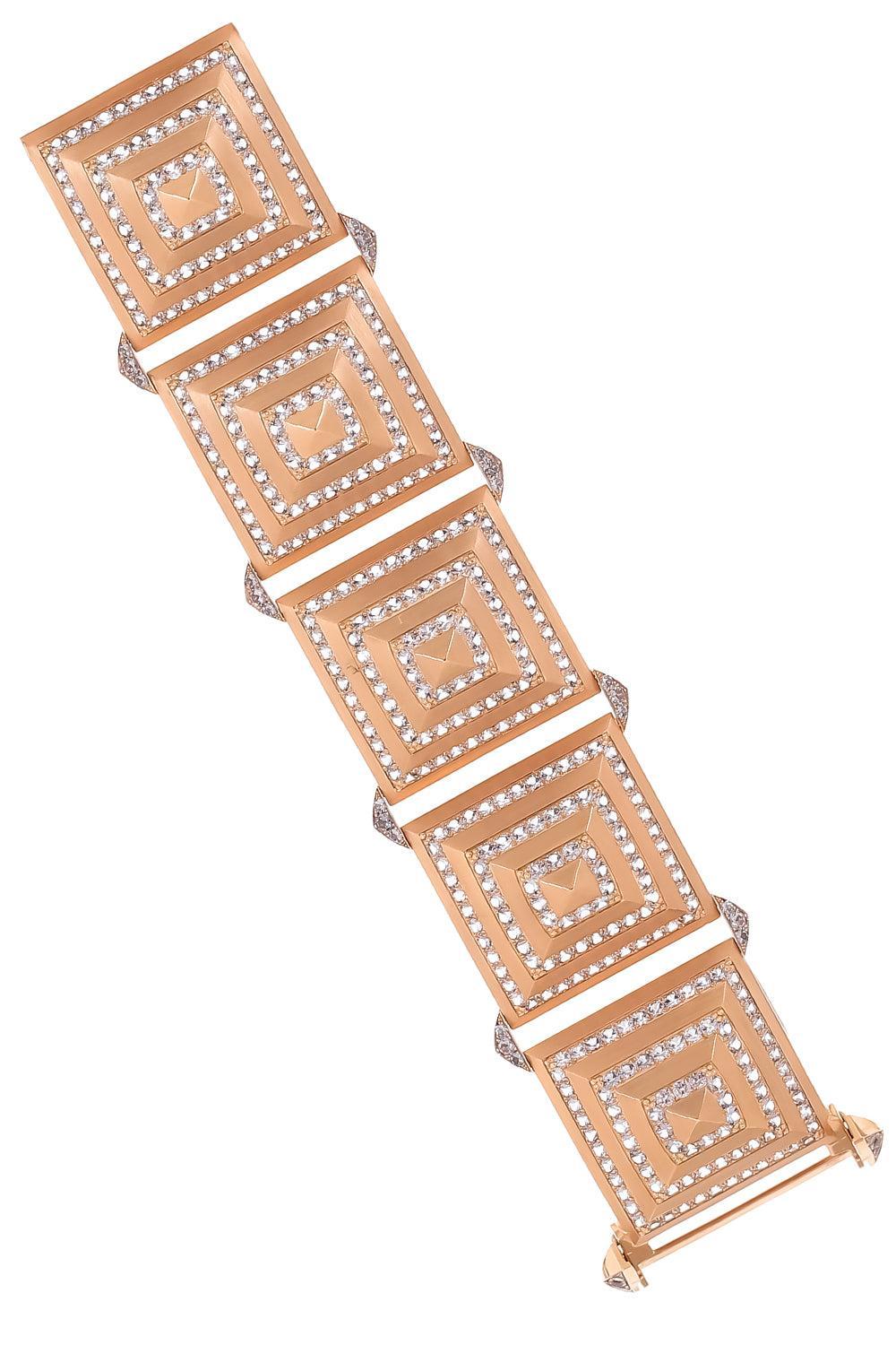 Spinel Gold Bracelet-YELLOW GOLD-JEWELRYFINE JEWELBRACELET O-CICADA