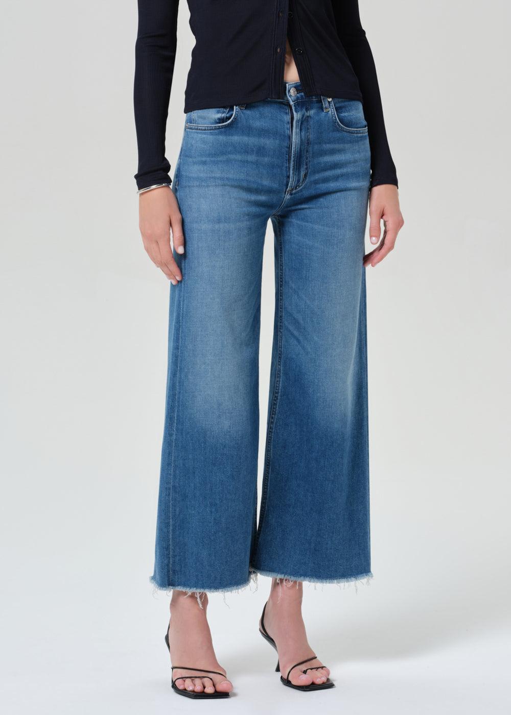 Lyra Crop Pant - Verve-BLUE-26-CLOTHINGPANTCROPPED-CITIZENS of HUMANITY