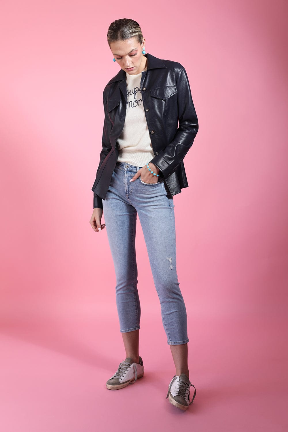 CITIZENS of HUMANITY-Ella Mid Rise Crop Slim Jean-