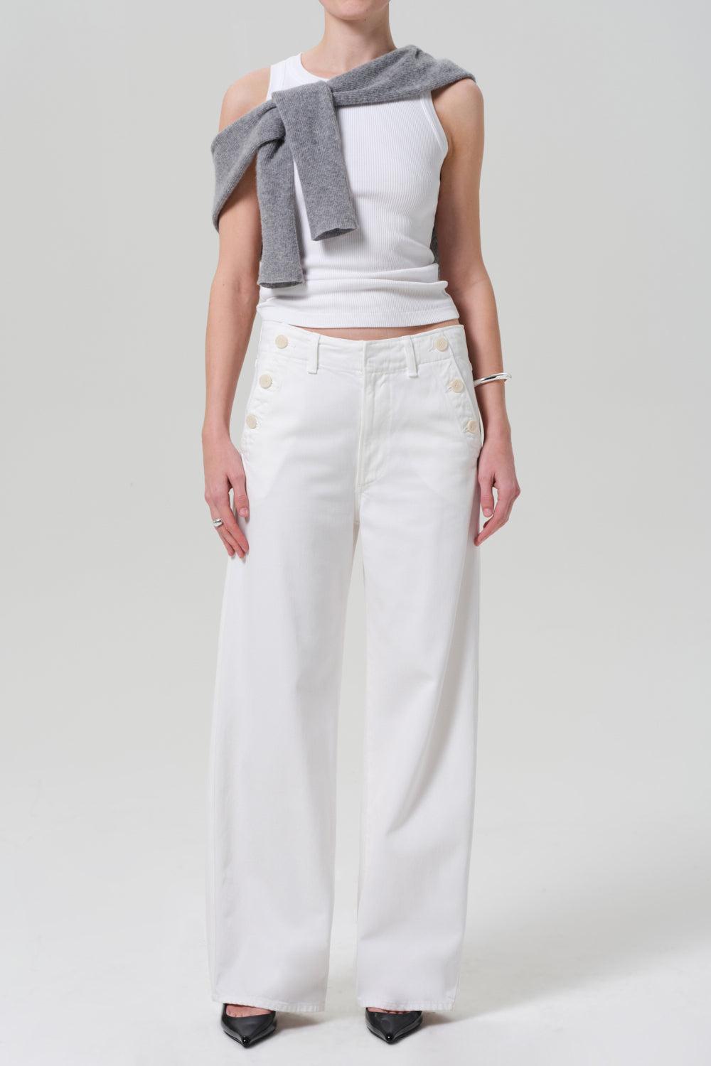 Boardwalk Trouser-SOFT WHT-26-CLOTHINGPANTWIDE LEG-CITIZENS of HUMANITY