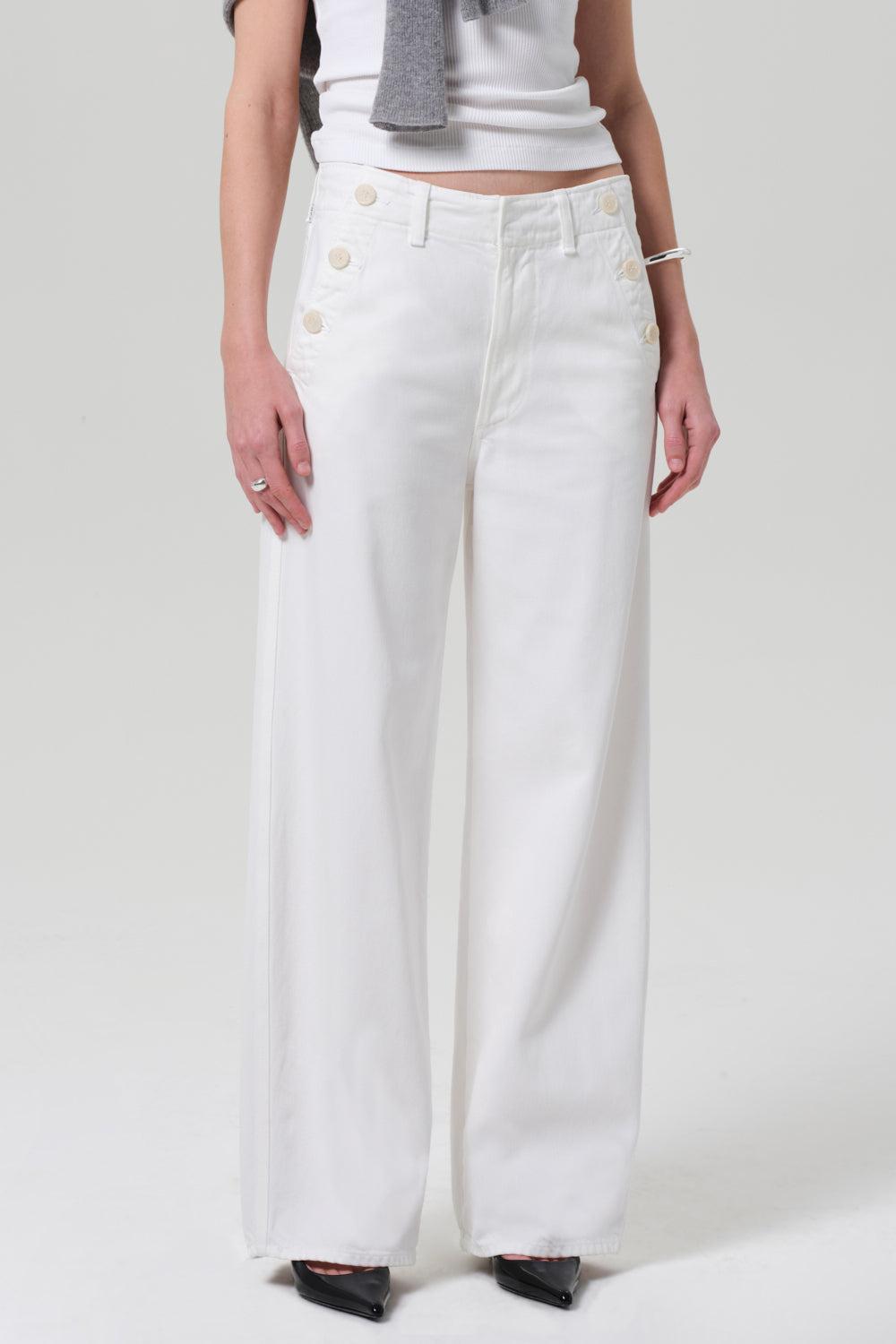 Boardwalk Trouser-SOFT WHT-26-CLOTHINGPANTWIDE LEG-CITIZENS of HUMANITY