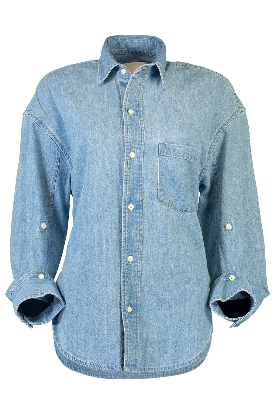 CITIZENS of HUMANITY-Kayla Long Sleeve Denim Shirt-
